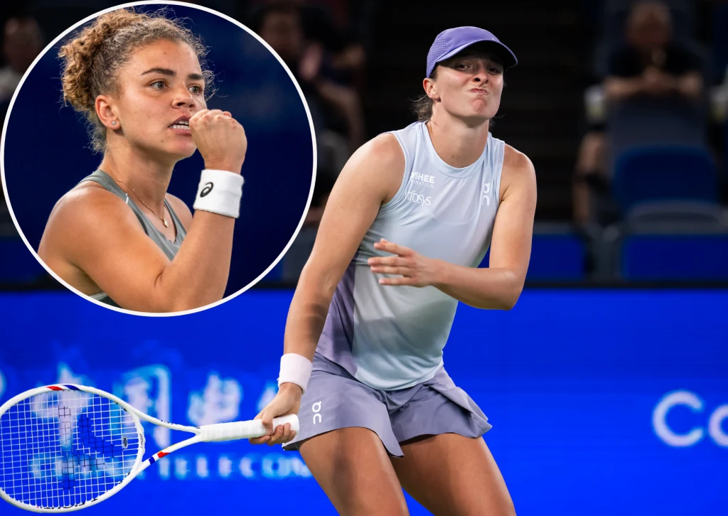 Jasmine Paolini i Iga Świątek Jasmine Paolini i Iga Świątek