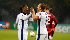 Eberechi Eze i Harry Kane, 14.10.2025 r.