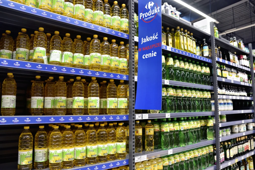 Olej roślinny zdrożał we wrześniu o ponad 16 proc. rok do roku