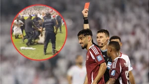 Zawrzało po historycznym awansie. Doszło do zamieszek, piłkarze aż uciekali