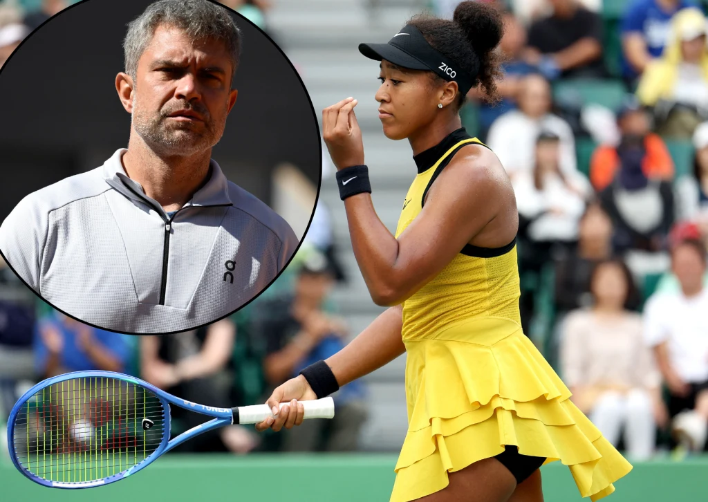 Tomasz Wiktorowski i Naomi Osaka Tomasz Wiktorowski i Naomi Osaka