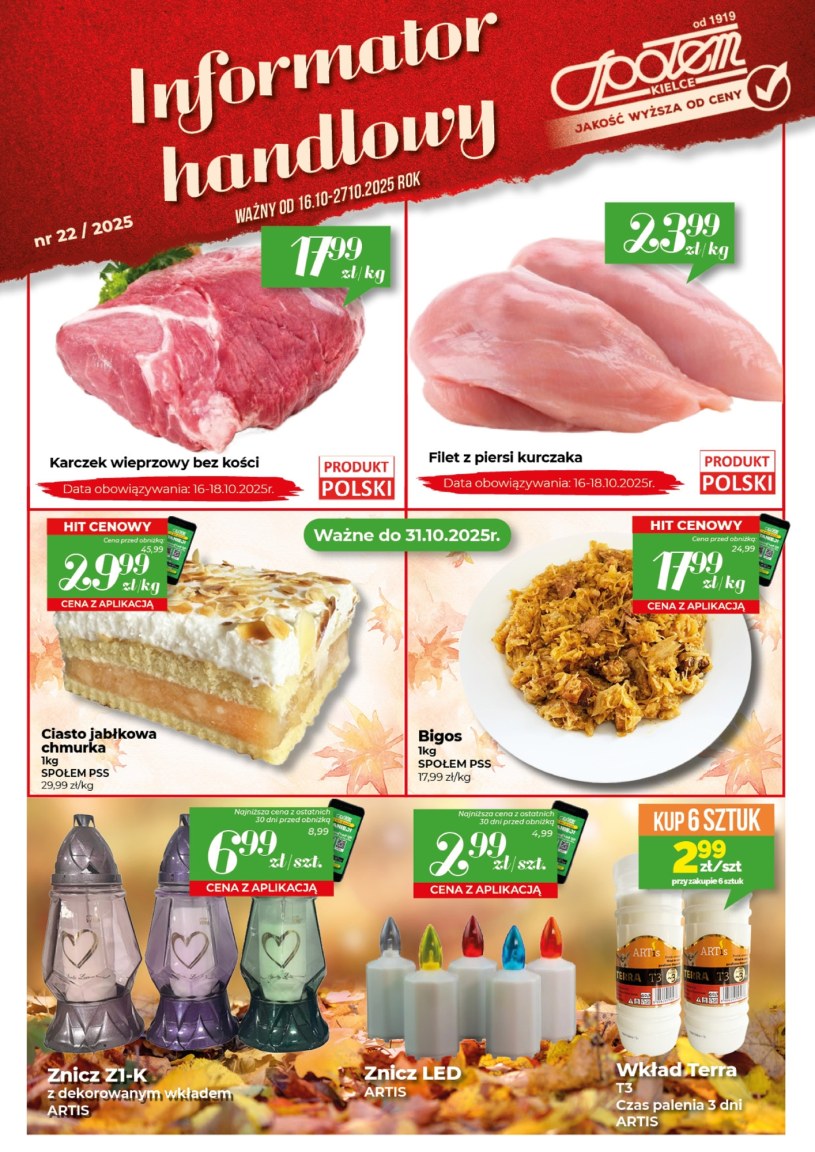Gazetka promocyjna Społem Kielce - wygasła 3 dni temu