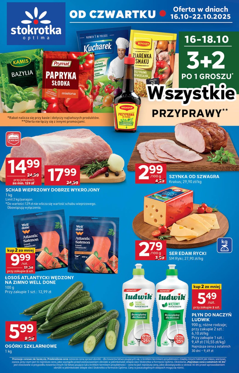 Gazetka promocyjna Stokrotka Optima - ważna od 16. 10. 2025 do 22. 10. 2025