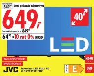 Telewizor JVC