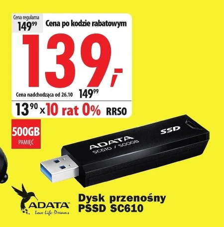 Dysk ssd Adata