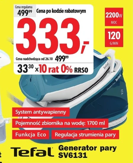 Generator pary Tefal