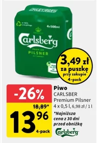 Piwo Carlsberg