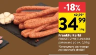 Frankfurterki Prosto z wędliniarni