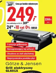 Grill elektryczny Götze & Jensen