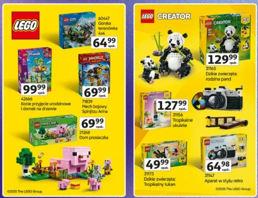 Klocki LEGO w niskiej cenie w Auchan