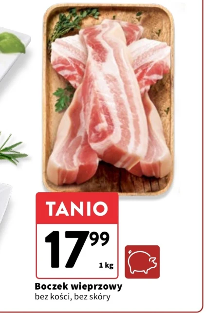 Boczek bez kości