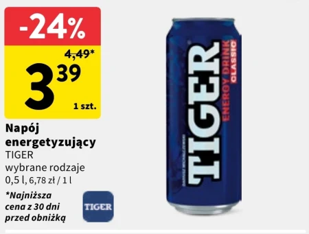 Napój energetyczny Tiger