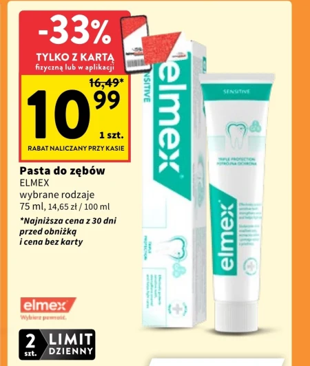 Pasta do zębów Elmex