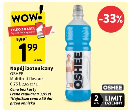 Ізотонічний напій Oshee