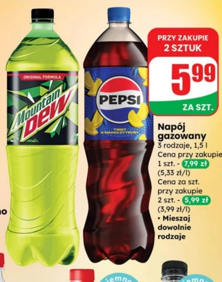 Napój gazowany Pepsi