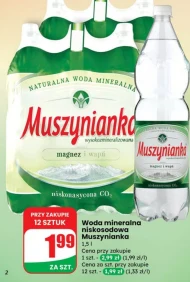 Woda mineralna Muszynianka