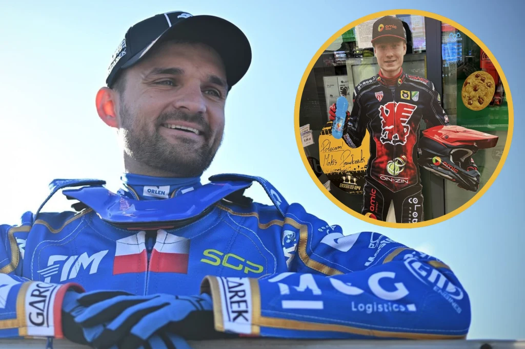 Już nie tylko Bartosza Zmarzlika można spotkać na stacjach paliw