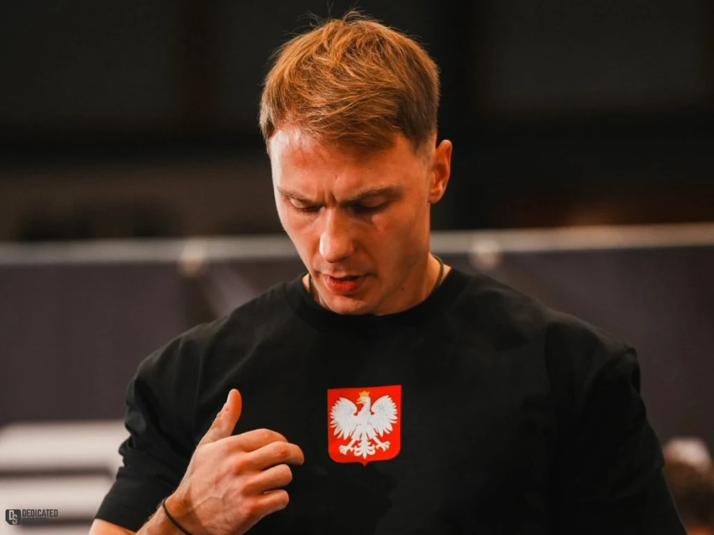 Bartłomiej Orchowski podczas swoich ostatnich zawodów