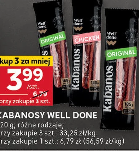 Кабаноси Well done