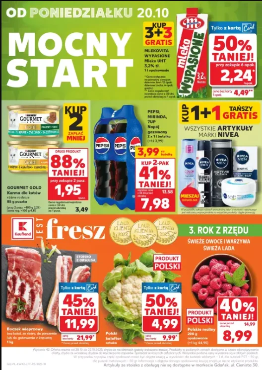 Polski kalafior w Kauflandie