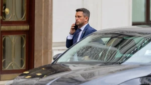 Paweł Śliz przed Sejmem