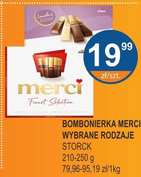 Bombonierka Merci