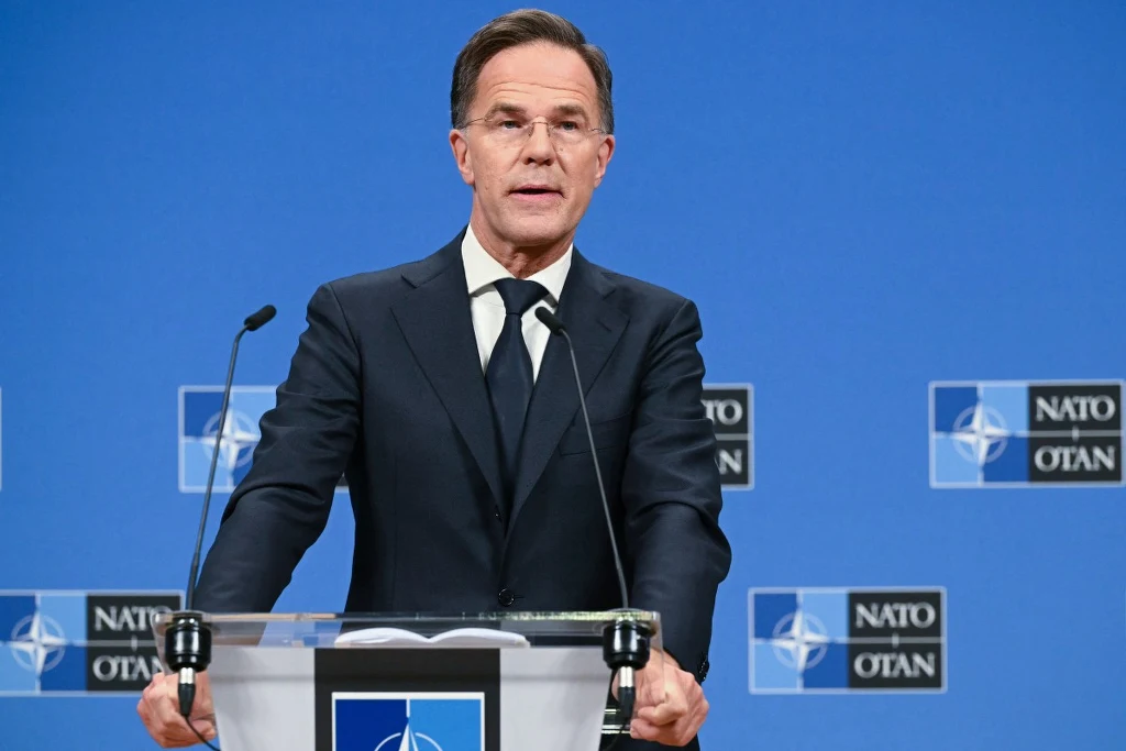 Sekretarz generalny NATO Mark Rutte