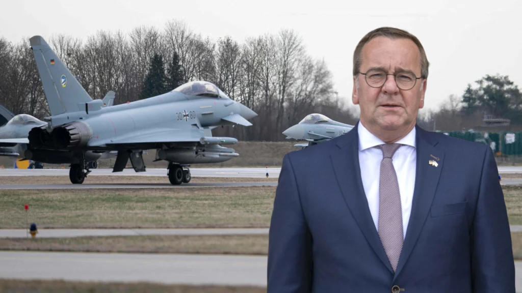 Boris Pistorius: Wyślemy do Malborka myśliwce Eurofighter Boris Pistorius: Wyślemy do Malborka myśliwce Eurofighter