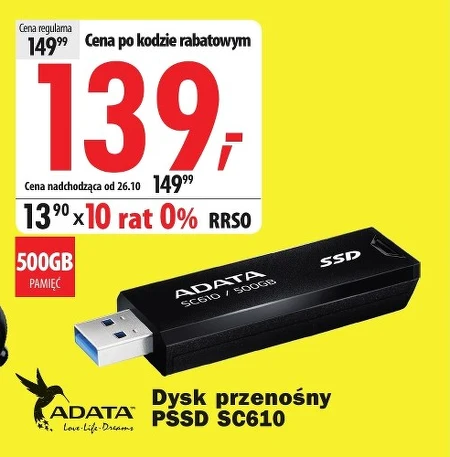 Dysk ssd Adata
