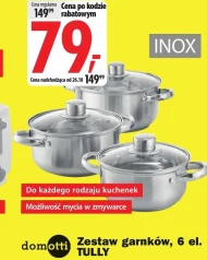 Zestaw garnków Domotti