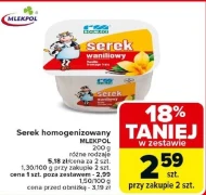 Гомогенізований сир Mlekpol