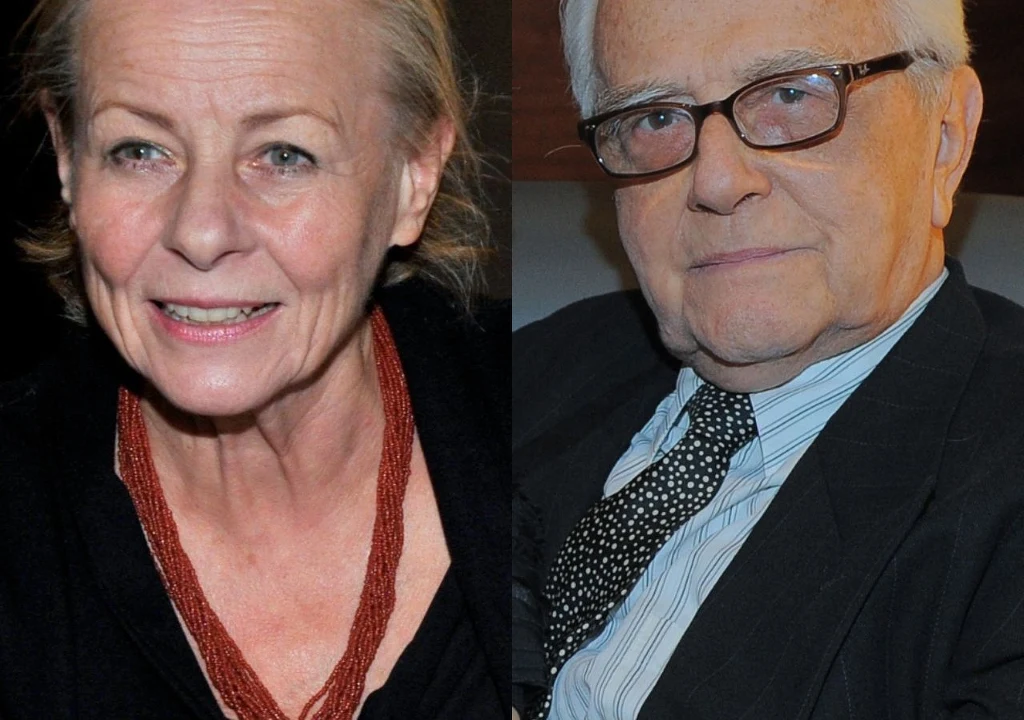 Anna Nehrebecka i Andrzej Łapicki Anna Nehrebecka i Andrzej Łapicki