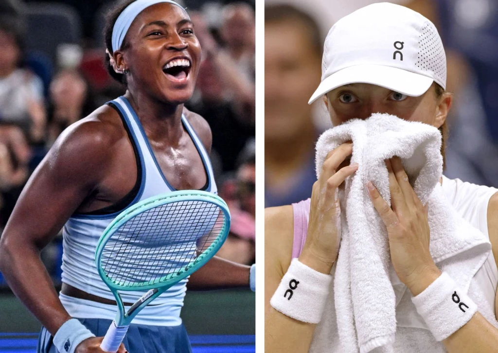 Coco Gauff i Iga Świątek Coco Gauff i Iga Świątek