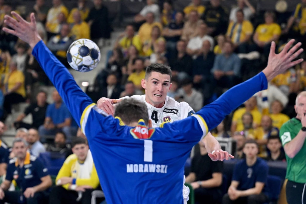 Aymeric Minne najczęściej rzucał na bramkę wicemistrza Polski