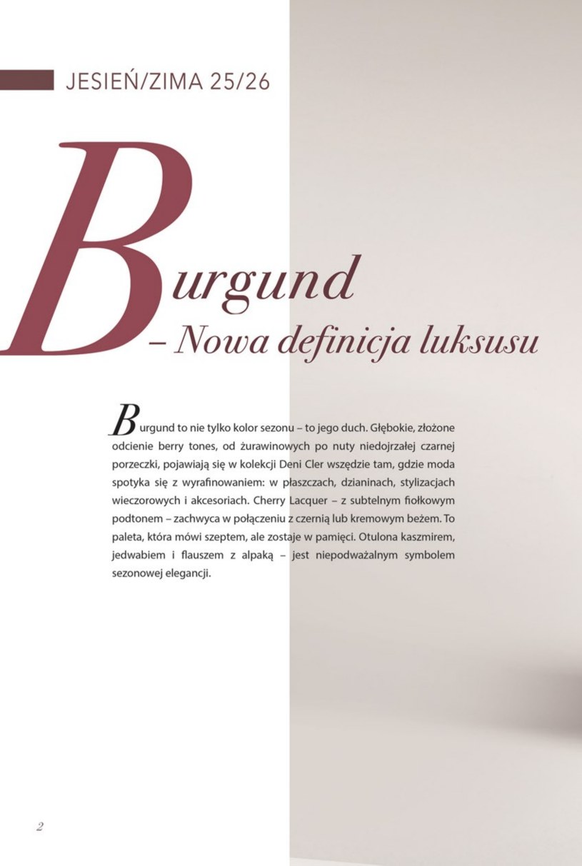 Gazetka: Moda jesień zima 25/26 w Deni Cler - strona 4