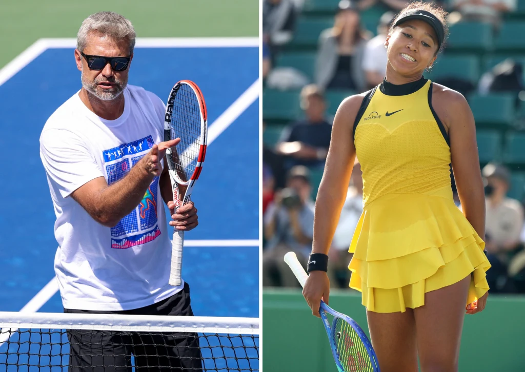 Tomasz Wiktorowski i Naomi Osaka