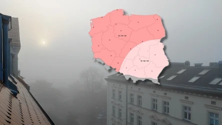 Poranne mgły wystąpiły w wielu miejscach. Przez większość dnia będzie pochmurnie z przelotnym deszczem