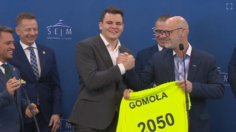 Poseł Adam Gomoła wrócił do Polski 2050