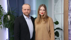 Piotr Adamczyk i Karolina Szymczak