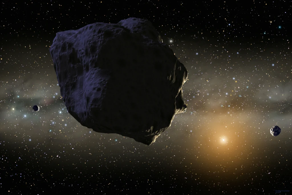 Asteroida 2025 TP5 minęła Ziemię bliżej niż Księżyc. Zdjęcie ilustracyjne Asteroida 2025 TP5 minęła Ziemię bliżej niż Księżyc. Zdjęcie ilustracyjne