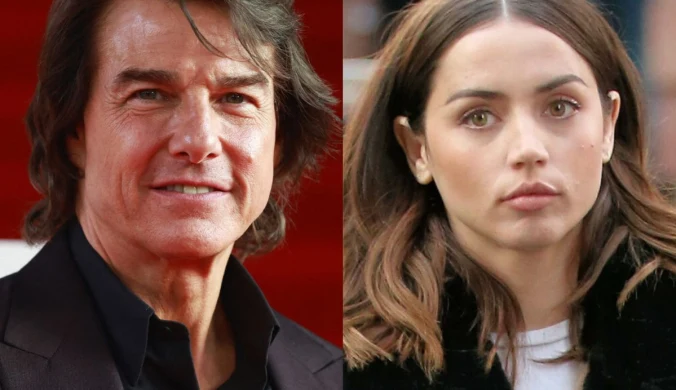 Tom Cruise i jego była już partnerka - Ana de Armas