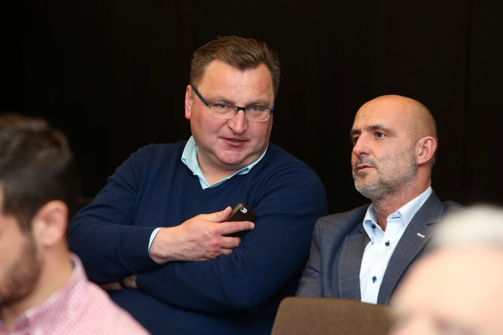 Michał Probierz (z prawej) Michał Probierz (z prawej)