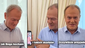 Premier Donald Tusk opublikował nowe nagranie. Zrzut ekranu
