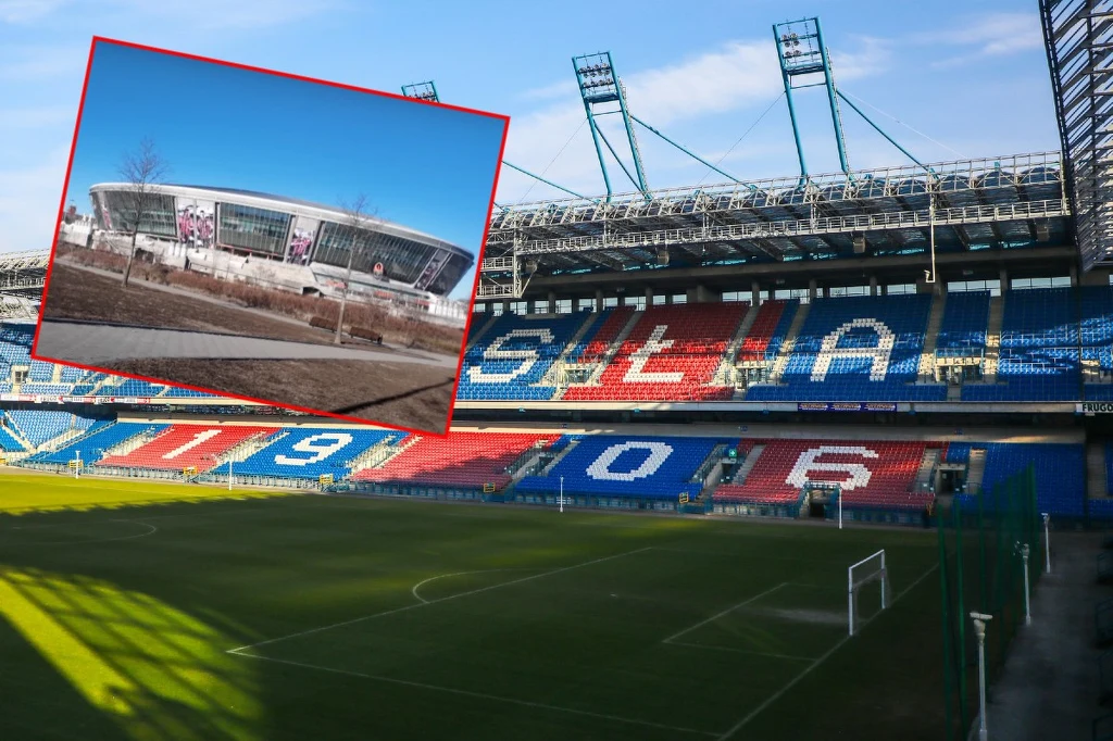 Szachtar Donieck - stadion, Wisła Kraków - stadion Szachtar Donieck - stadion, Wisła Kraków - stadion