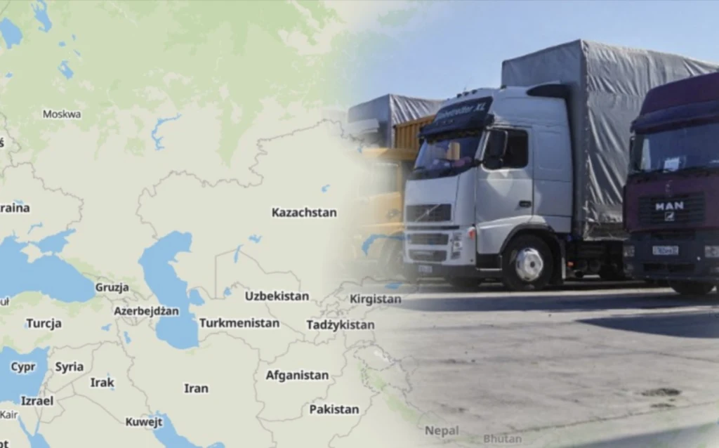 Ciężarówki z Chin utknęły na granicy Rosji z Kazachstanem (zdj. ilustracyjne)