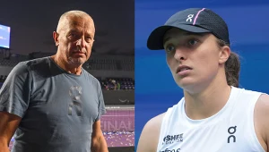 Tomasz Świątek oraz jego córka Iga Świątek