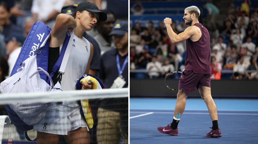 Iga Świątek, Carlos Alcaraz Iga Świątek, Carlos Alcaraz