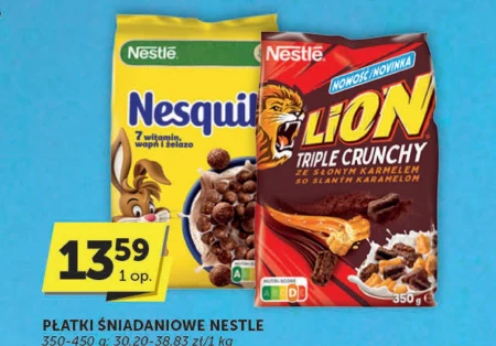 Płatki śniadaniowe Nestle