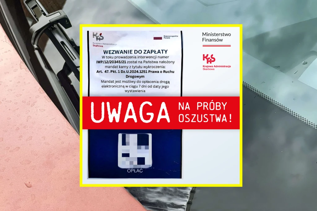 Krajowa Administracja Skarbowa i policja przestrzegają kierowców | Screen: @KAS_GOV_PL Krajowa Administracja Skarbowa i policja przestrzegają kierowców | Screen: @KAS_GOV_PL