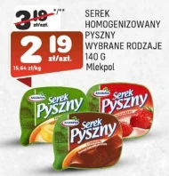 Serek homogenizowany Mlekpol